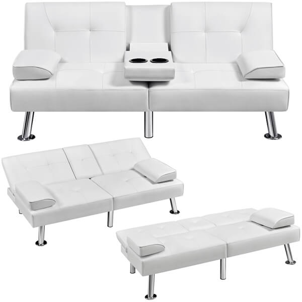 Yaheetech Convertible Sofa Bed - Image 4