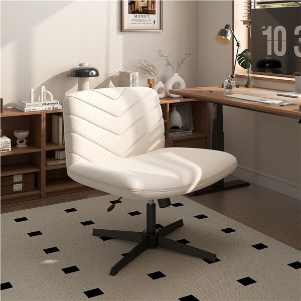 Yaheetech Wide Criss Cross Chair with No Wheels - Image 10