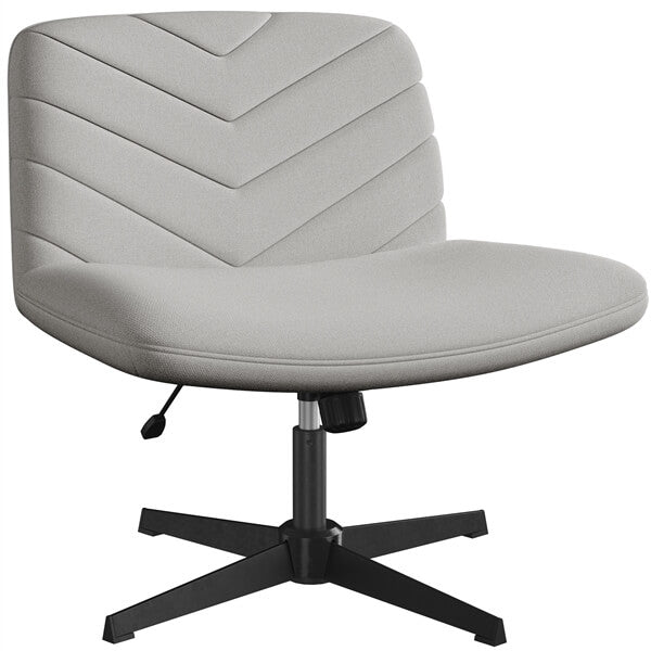 Yaheetech Wide Criss Cross Chair with No Wheels - Image 3