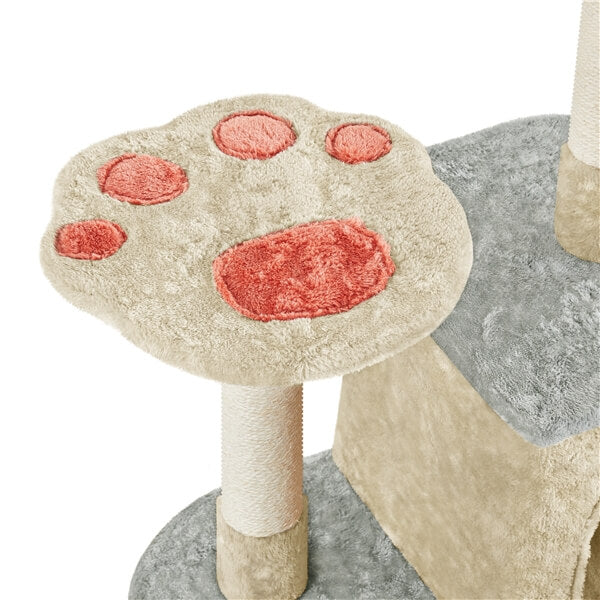 Yaheetech 65in Cute Cat Tree - Image 11