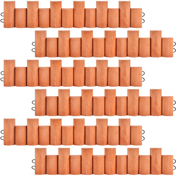 Yaheetech 6pcs Garden Wooden Short Fence - Image 2