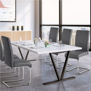 Yaheetech 6PCS Dining Chairs Modern Kitchen Chairs