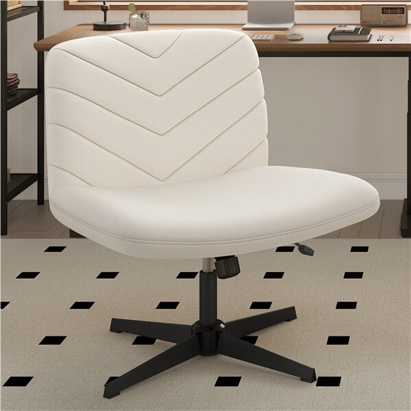 Yaheetech Wide Criss Cross Chair with No Wheels - Image 11