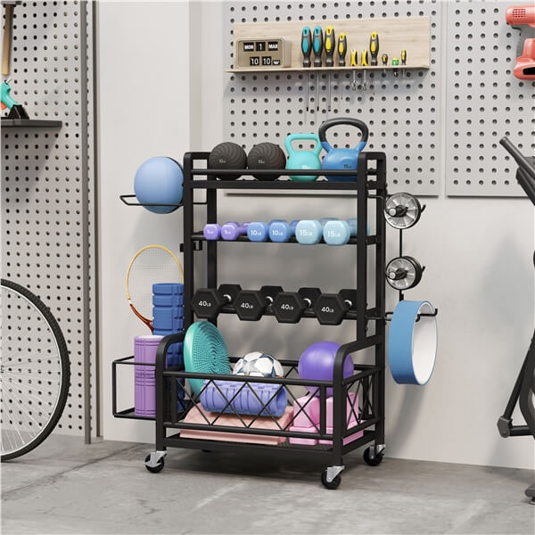 Yaheetech Dumbbell Rack Yoga Mat Storage Rack - Image 9