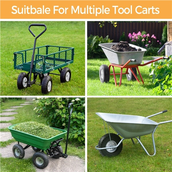 Yaheetech 10in Solid Wheelbarrow Tires - Image 4