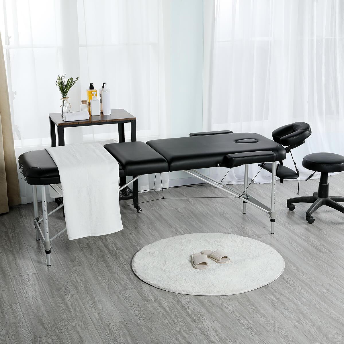 Yaheetech 84 Inch Aluminium Frame Salon Spa Table - Image 7