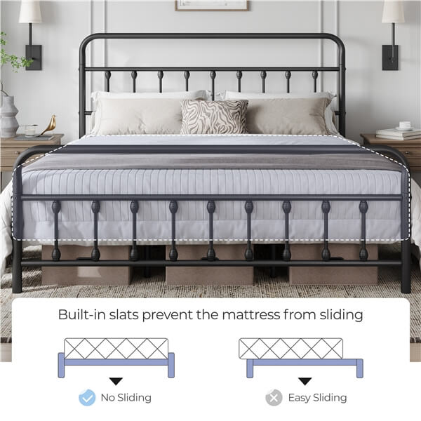Yaheetech Iron Bed Frame - Image 15