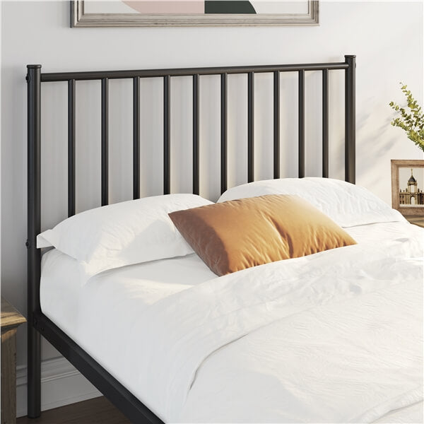 Yaheetech Minimalist Metal Bed Frame with Spindle Headboard and Footboard - Image 9