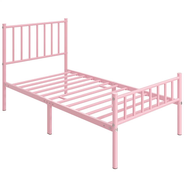 Yaheetech Twin Size Bed Frame Metal Platform Bed - Image 2
