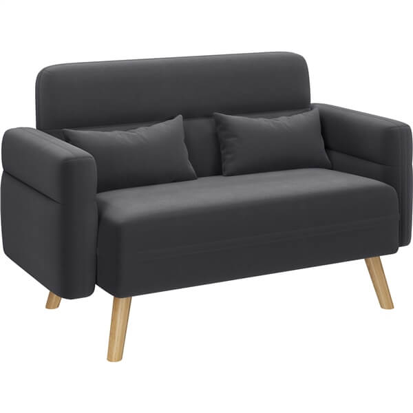 Yaheetech 46 Small Modern Fabric Sofa - Image 2