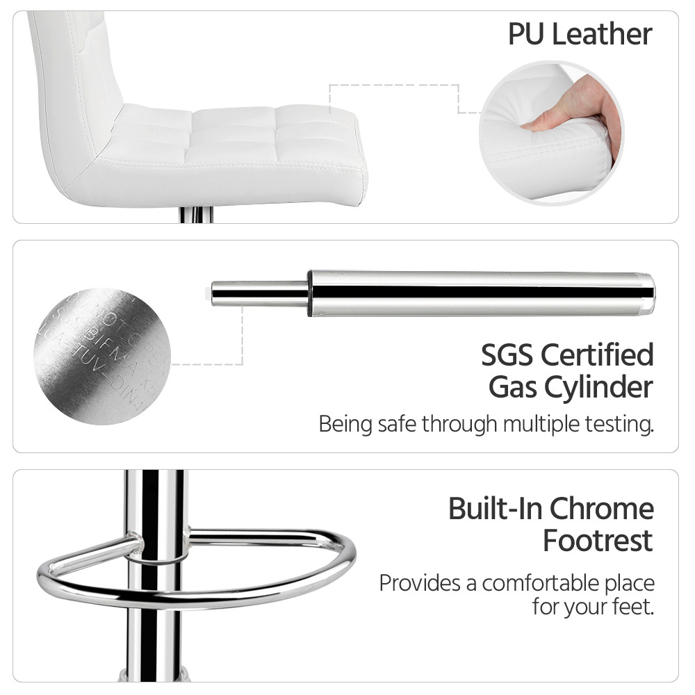 Yaheetech Bar Stools Counter Chairs - Image 12