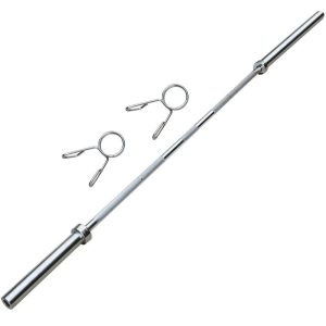 Yaheetech Chrome Olympic Barbell 7FT/86
