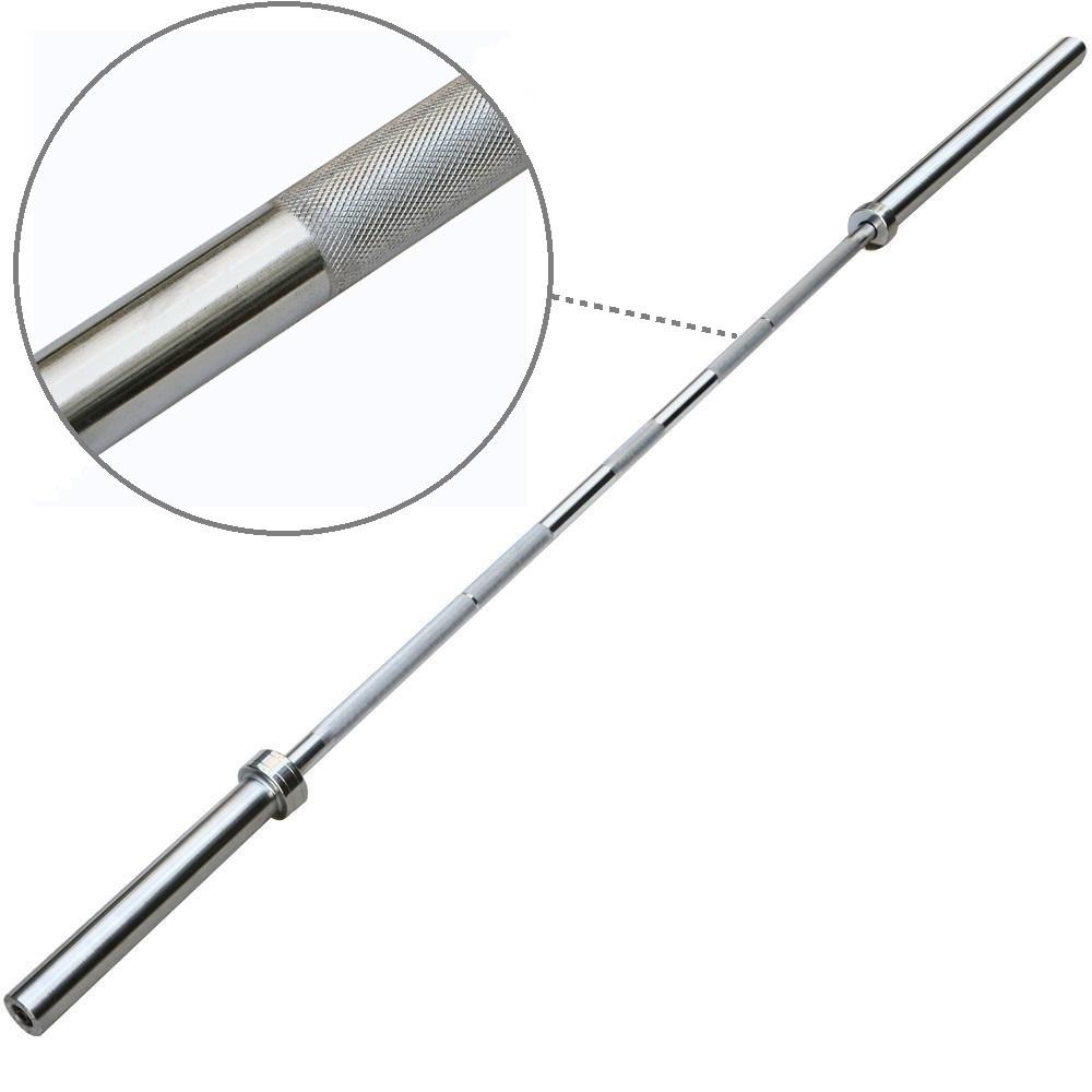 Yaheetech Chrome Olympic Barbell 7FT/86 - Image 5