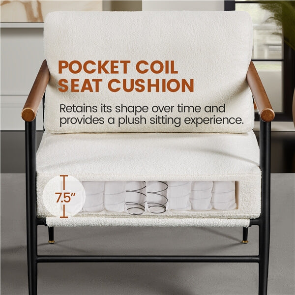 Yaheetech 2pcs Accent Chairs - Image 5