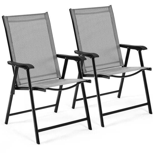 Yaheetech Patio Dining Chairs Outdoor Chairs - Image 2