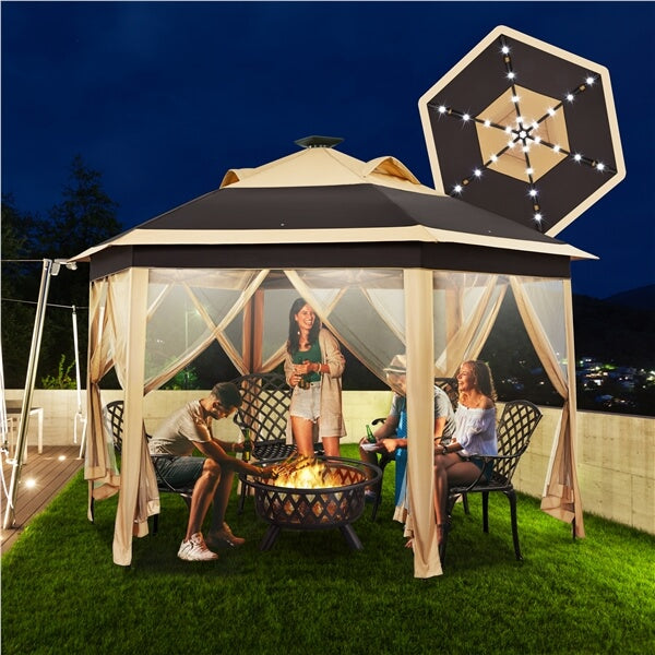 Yaheetech 13??13 Pop-Up Patio Gazebo Tent - Image 14
