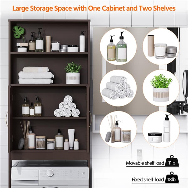 Yaheetech Over The Toilet Storage - Image 7