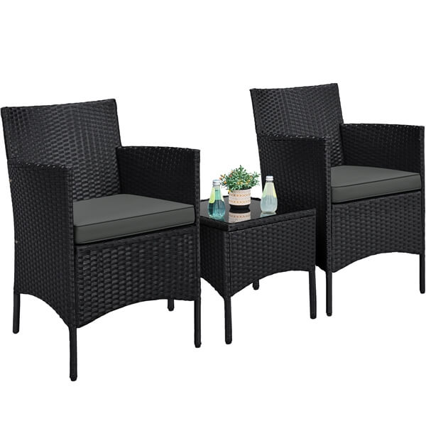 Yaheetech 3 Pieces Patio Porch Furniture Sets - Image 3
