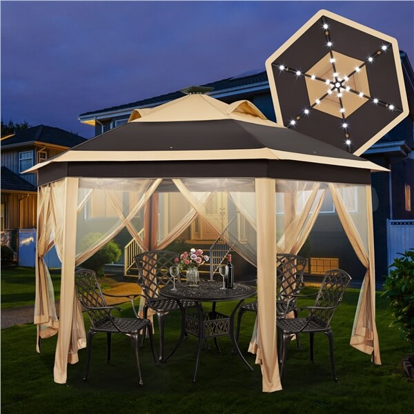 Yaheetech 13??13 Pop-Up Patio Gazebo Tent - Image 15