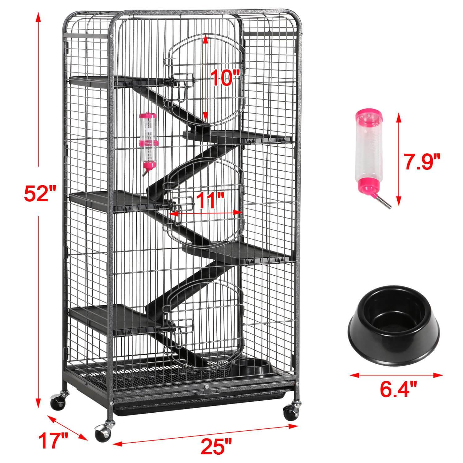 Yaheetech Pet Cage 52 Inch - Image 4