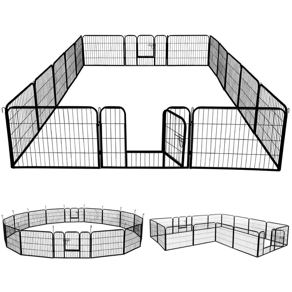 Yaheetech 24 Inch 16 Panels Dog Playpen - Image 2