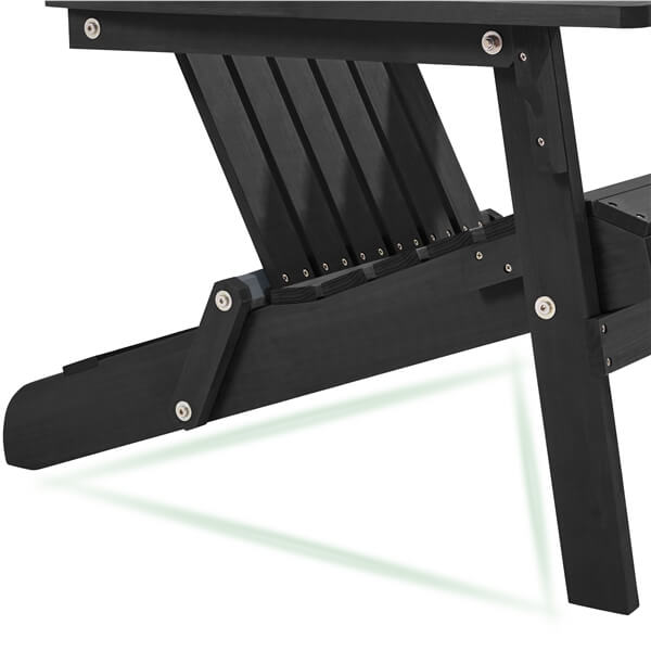 Yaheetech Folding Adirondack Chair Set of 2 - Image 9