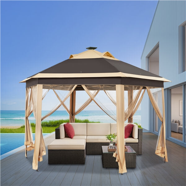 Yaheetech 13??13 Pop-Up Patio Gazebo Tent - Image 16