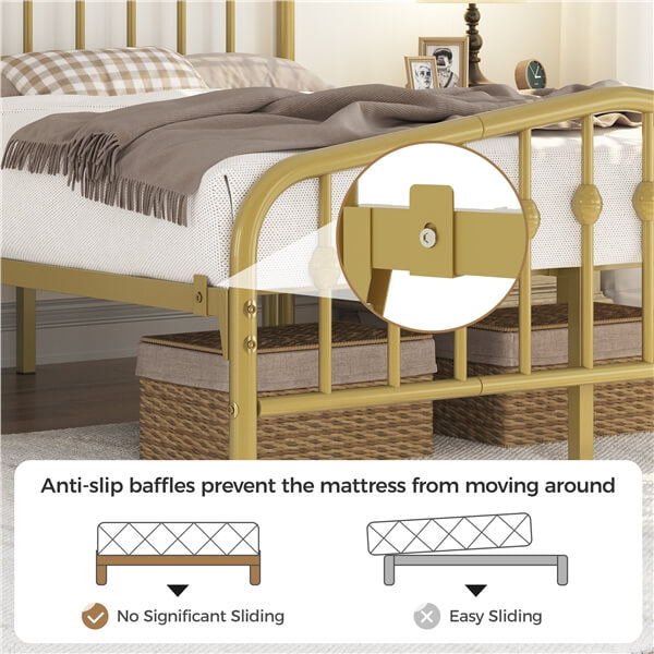 Yaheetech Metal Bed Frame Metal Platform Bed - Image 14
