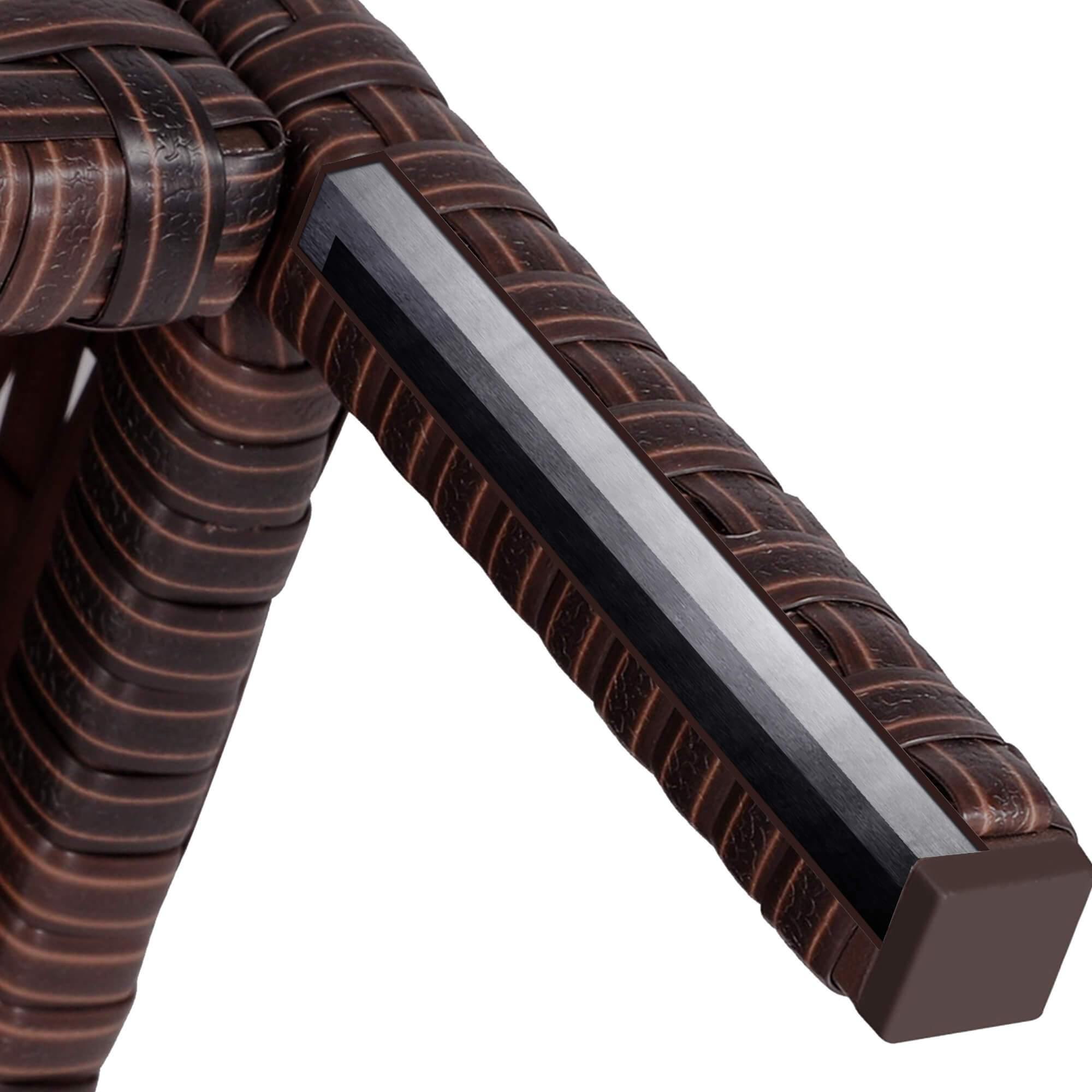 Yaheetech Rattan Chairs and Table - Image 4
