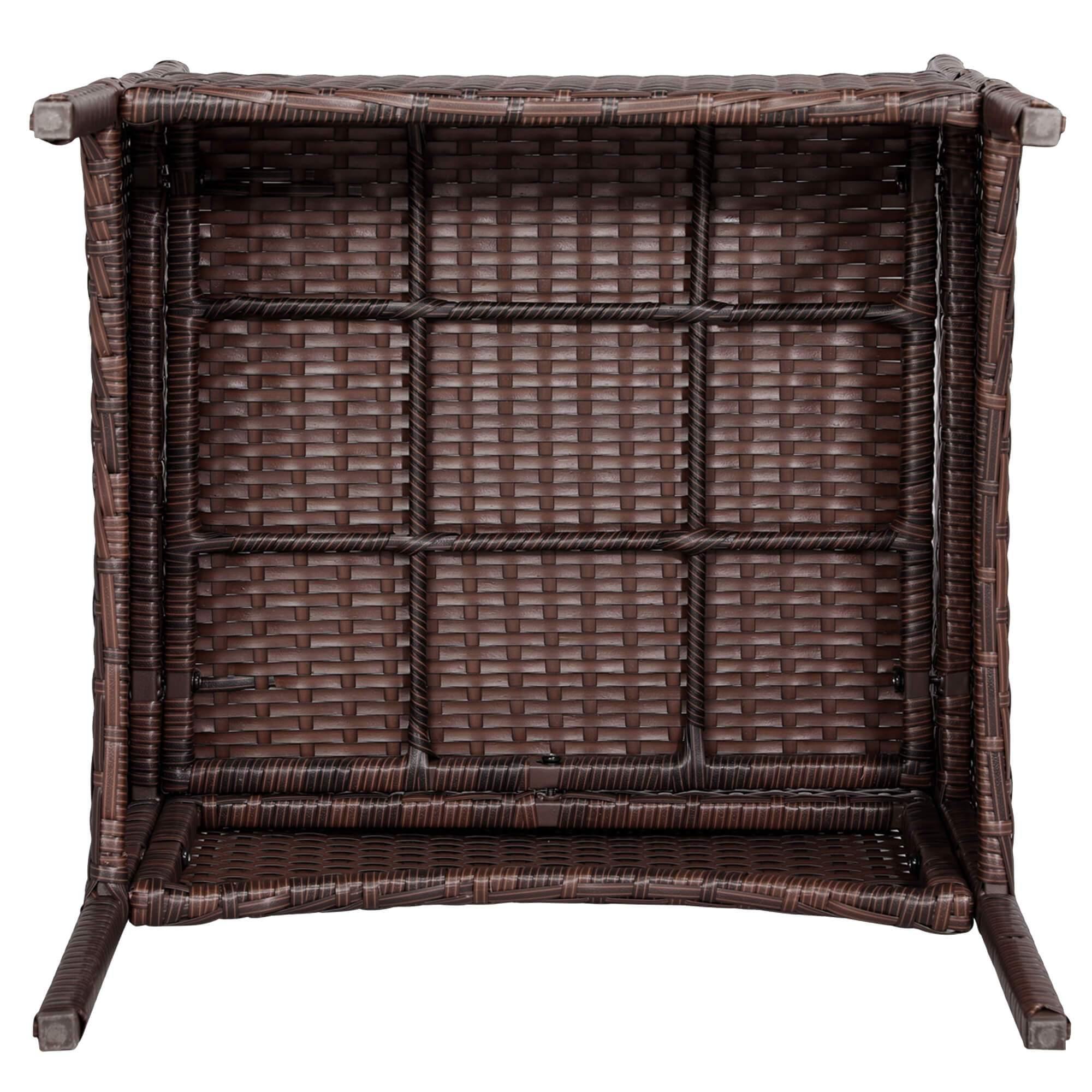 Yaheetech Rattan Chairs and Table - Image 6