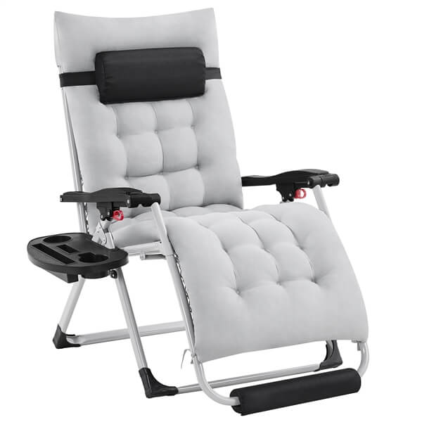 Yaheetech Foldable Premium Reclining Lounge Recliner - Image 2