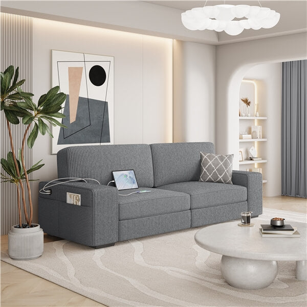 Yaheetech 83.5?? W Modern Sofa Couch