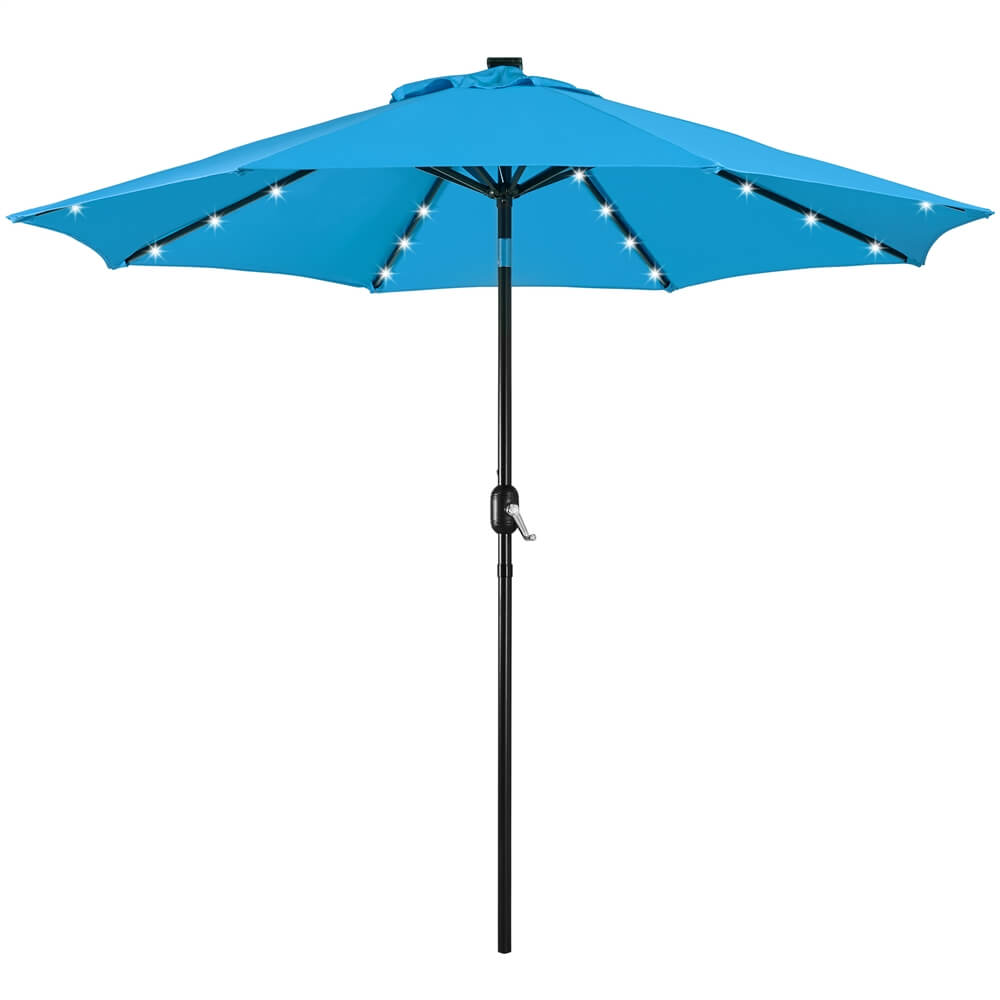 Yaheetech 9FT Solar Powered Patio Umbrella - Image 8