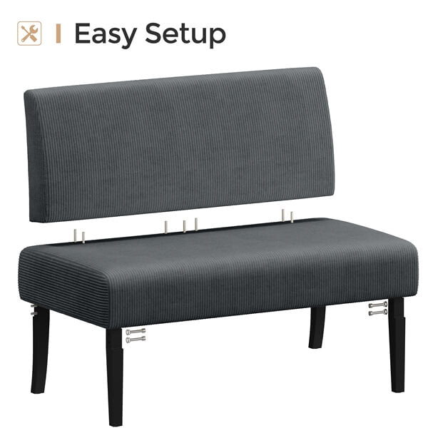 Yaheetech Small Comfy Sofa Mini Loveseat Sofa - Image 8