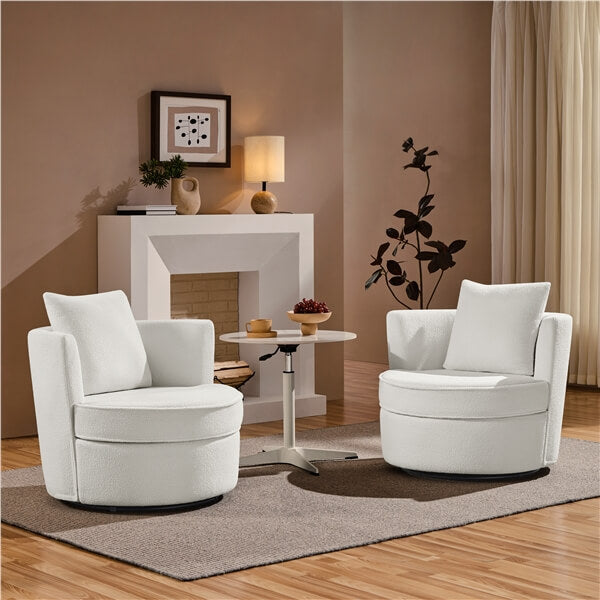 Yaheetech Swivel Accent Chair - Image 7