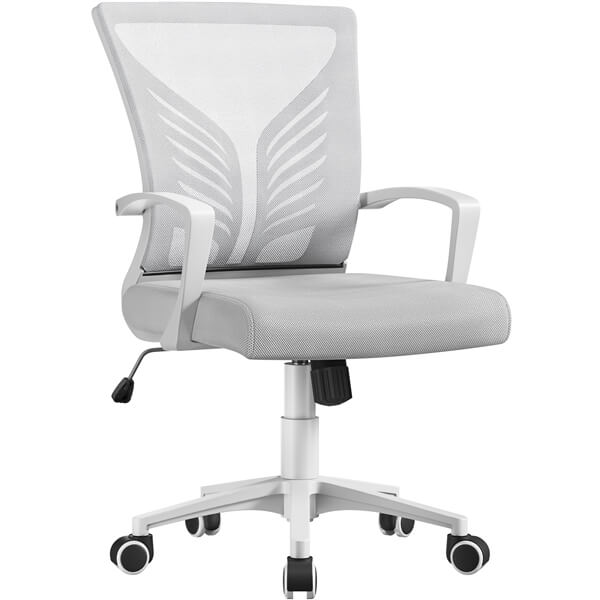 Yaheetech Mesh Office Chair Swivel Rolling - Image 2