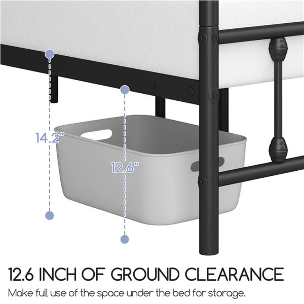 Yaheetech Iron Bed Frame - Image 17