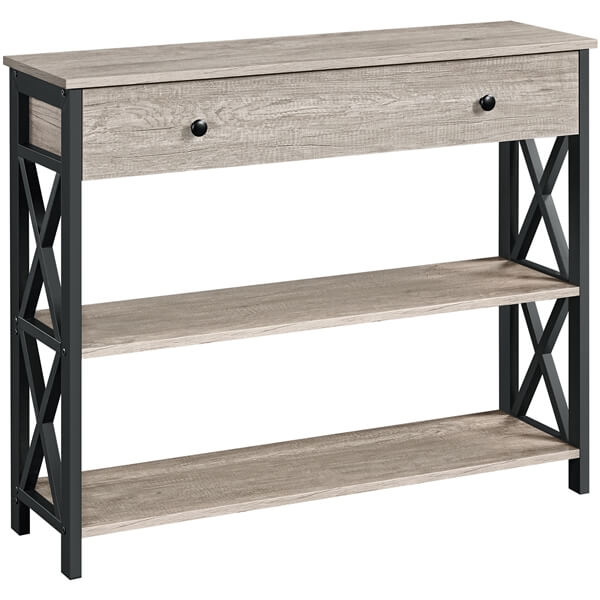Yaheetech Console Table with Drawer - Image 2