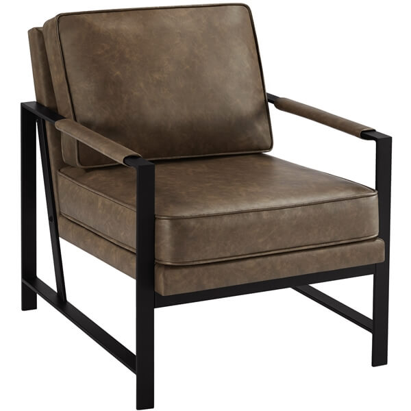 Yaheetech Retro Leisure Accent Chair - Image 2