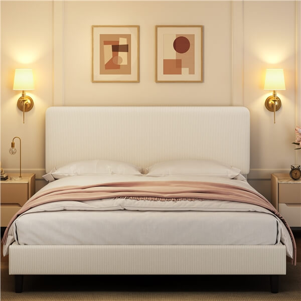 Yaheetech Bed Frames with Adjustable Headboard - Image 11