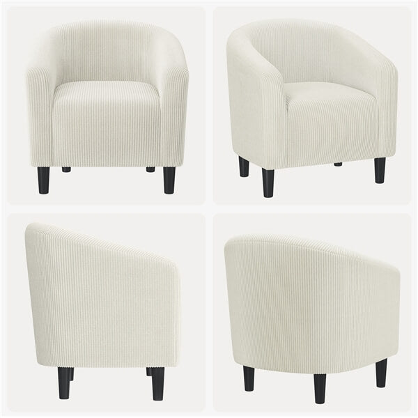 Yaheetech Corduroy Fabric Club Chair - Image 13