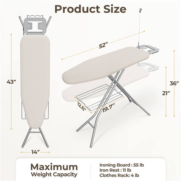Yaheetech Ironing Board - Image 4