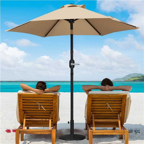 Yaheetech 2PCS 7.5FT Patio Umbrella Market Umbrella - Image 13