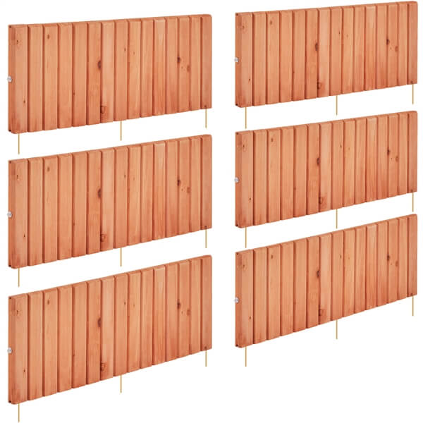 Yaheetech Wood Garden Fence - Image 2
