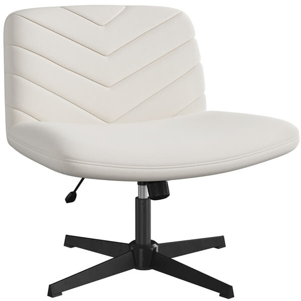 Yaheetech Wide Criss Cross Chair with No Wheels - Image 2