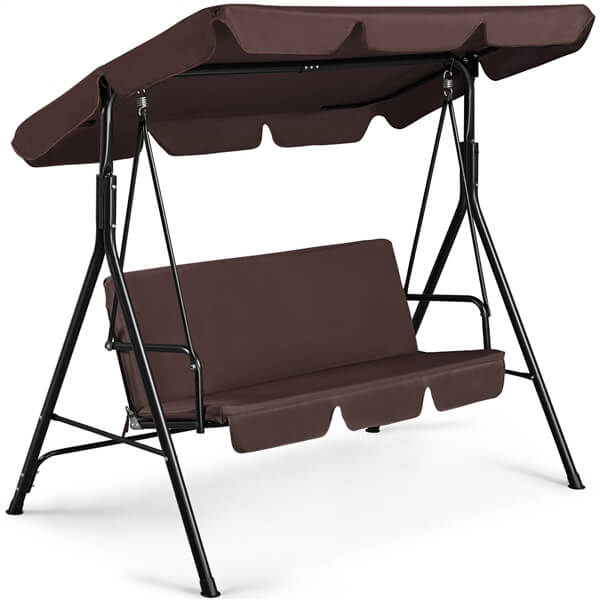 Yaheetech 3-Seat Patio Swing Chair - Image 2