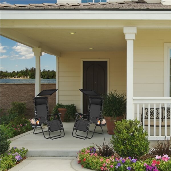 Yaheetech Outdoor Zero Gravity Chair - Image 17